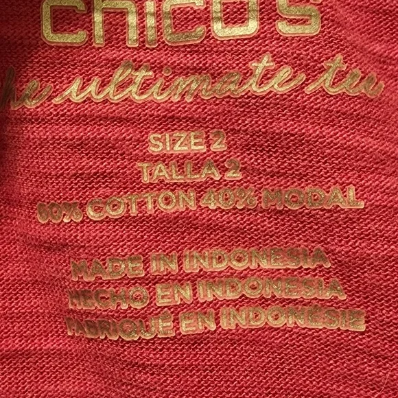 Chico's Blouse Top - Picture 6 of 6